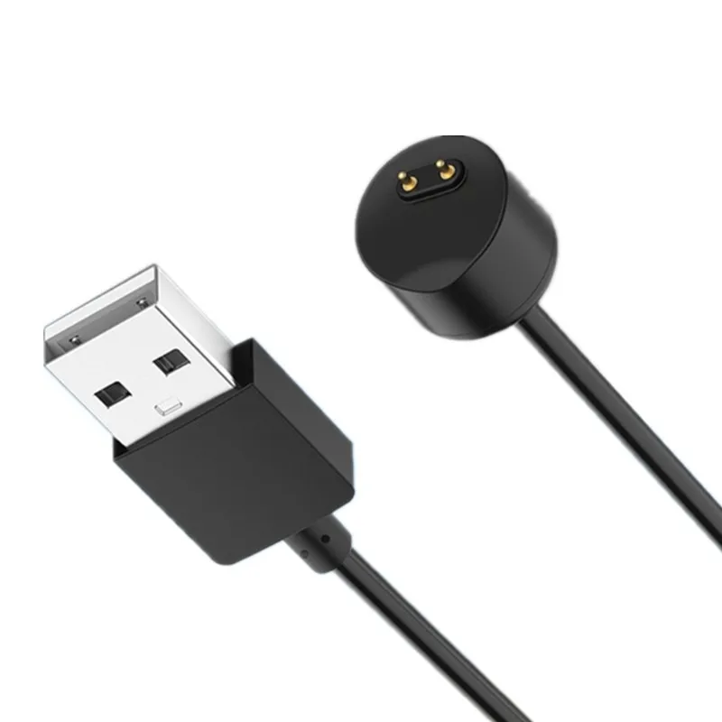 Cable cargador USB de 45cm Xiaomi Mi Band 5 6 7 adaptador de carga magnética Cable NFC pulsera de reloj inteligente para Miband 6