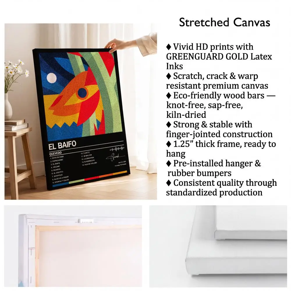 Painting Calligraphy Inner Frame Painting Perfect for Living Room Bedroom House Wall Decor Quevedo