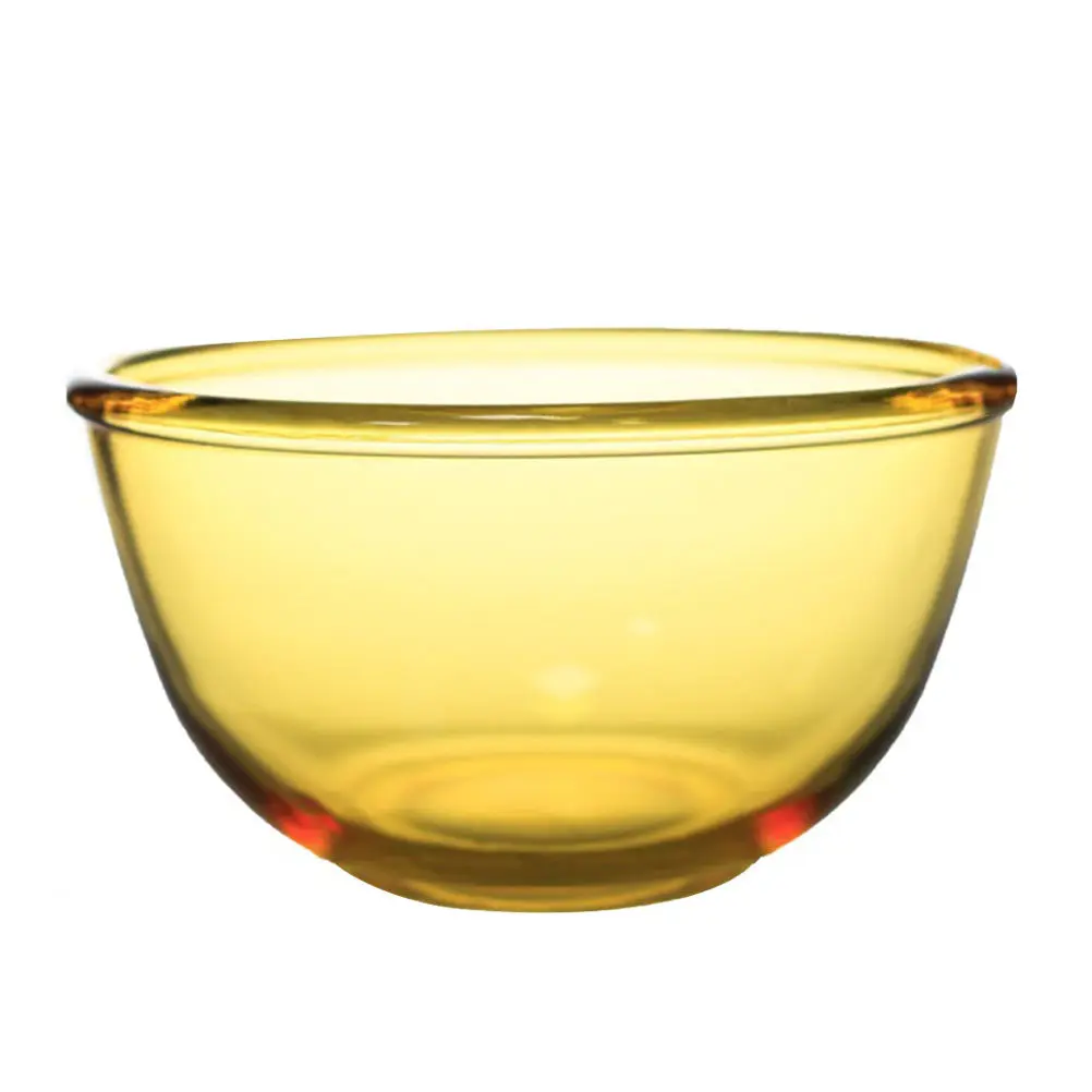 

Large Glass Mixing Bowl Heat Resistant Food Storage Bowl for Salad Fruit Dessert Soup Batter Multi-Purpose Household Kitchen