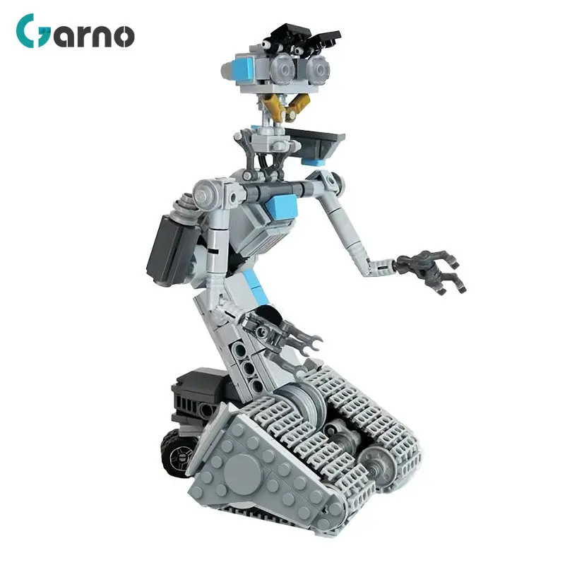 MOC Johnnyed 5 Movie Shorted-Circuits Military Emotional Robot Building Block Set for Astroed Robots Model Brick Toy KIds Gift