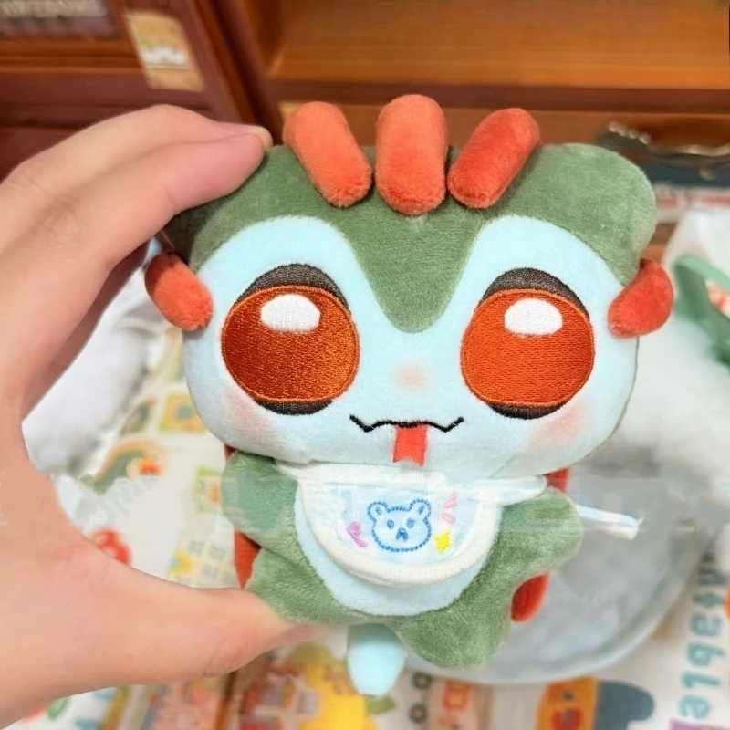 10cm anime jogo identidade v mal reptilian kawaii cosplay boneca de algodão macio estrela do mar corpo luchino dos desenhos animados mini brinquedo figuras presentes