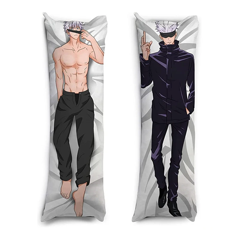 Anime Jujutsu Phantom Parade Kaisen Gojo Satoru Cosplay Body Pillow Cover Male Dakimakura Case Bedding Hugging Body Pillowcase