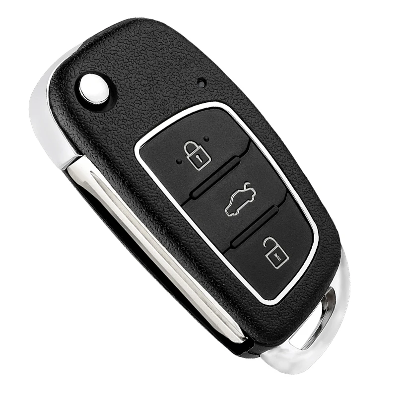 KEYECU 433MHz ID46 Chip P/N: 95430-3X310 FCC ID: OKA-865T Flip Remote Control Key Fob for Hyundai Elantra 2014 2015 2016