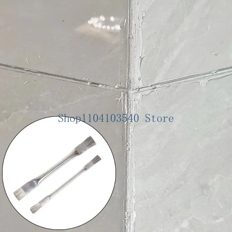 02dc 2pieces فرش الفولاذ الأسلاك الفولاذية الكثيفة الفواس #4