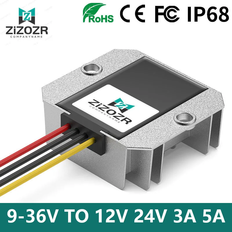 

Voltage Regulator DC DC Power Converters 9-36V 9V 12V 13.8V 19V 24V To 12V 24V 3A 5A Stabilizer Boost Buck Transformers For Car