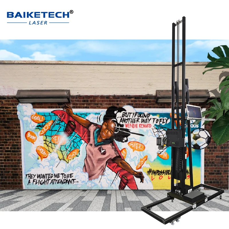 TH-UP1600S Large Format Wall Printer Telescopic Arm Design for Oversized Wall Coverage
