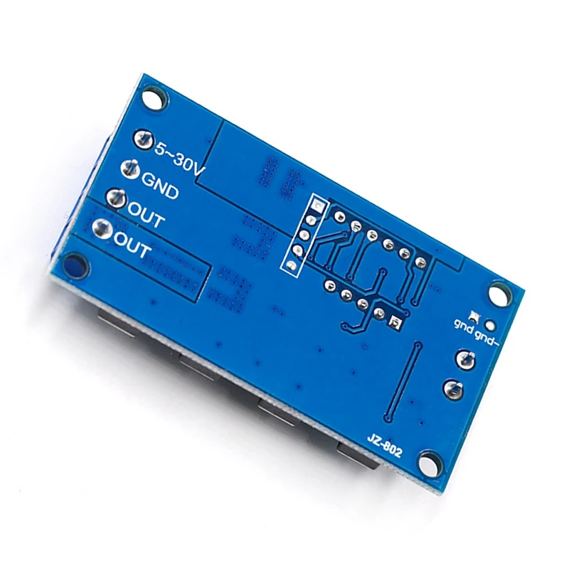 Módulo de interruptor de retardo de tubo Dual MOS, circuito de interruptor de retardo de temporizador de ciclo de disparo, 4 piezas