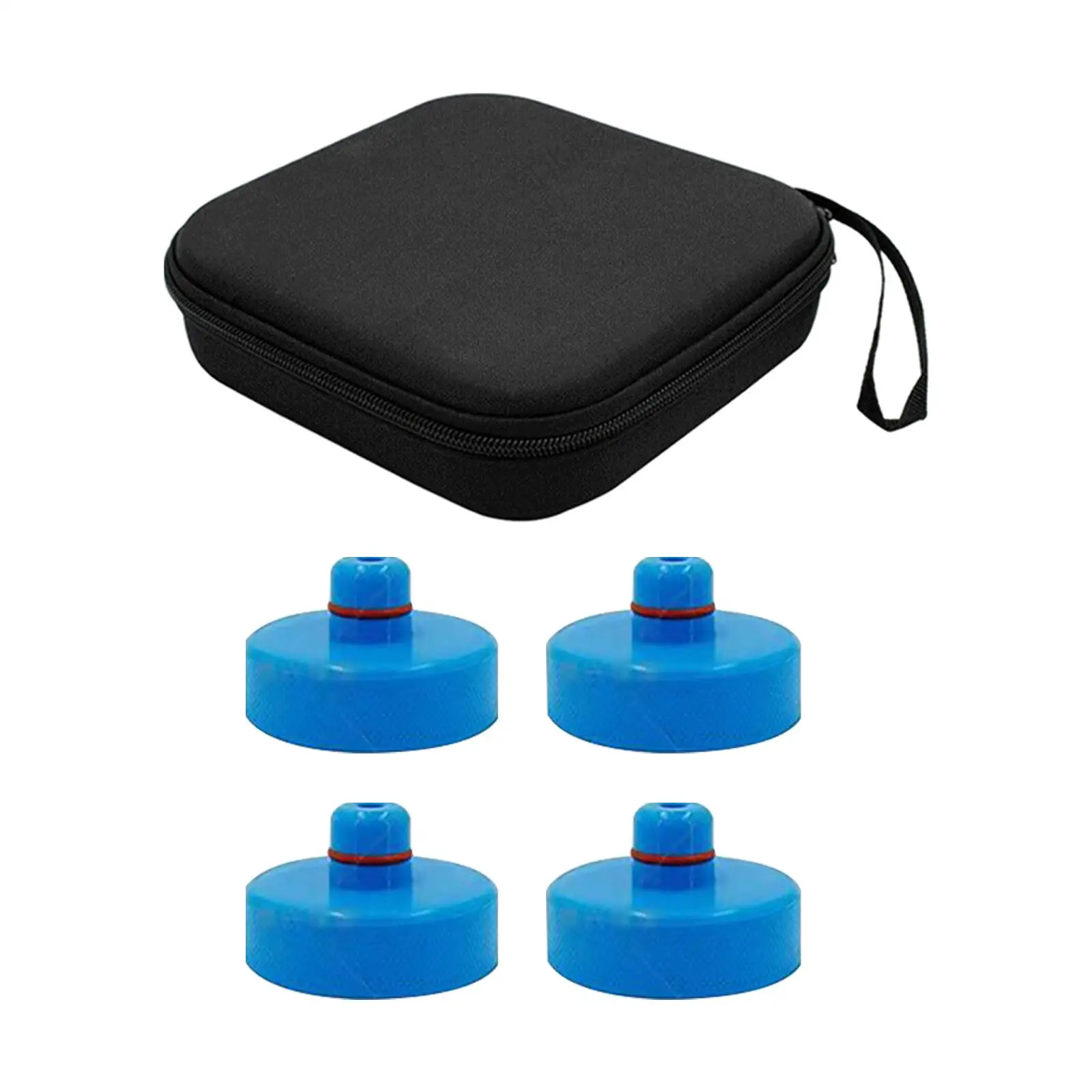 4x Lifting Jack Pad Premium with Storage Case for Tesla Model S Y 3 x