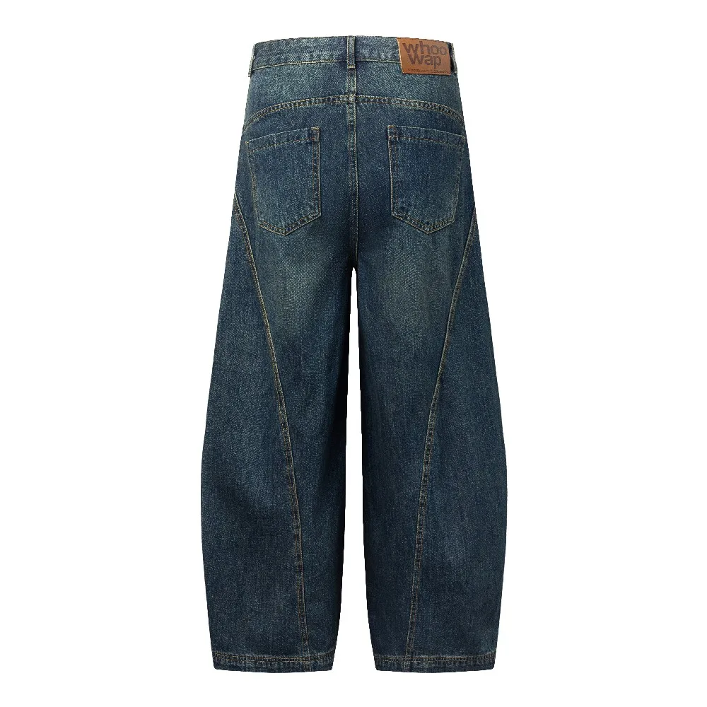 Baggy Loose Sloth Lazy Distressed Goth Grunge Women's Jeans Academia Aesthetic Pants Trousers for Women Girls Streetwear Winter