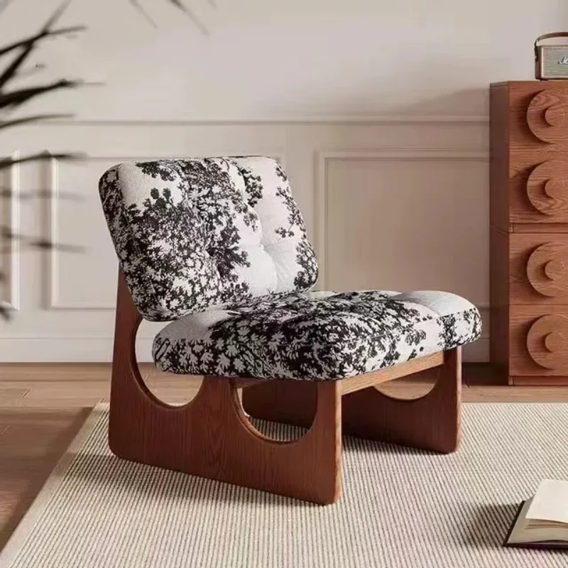 Minimal single sofa chair, Nordic lounge chair