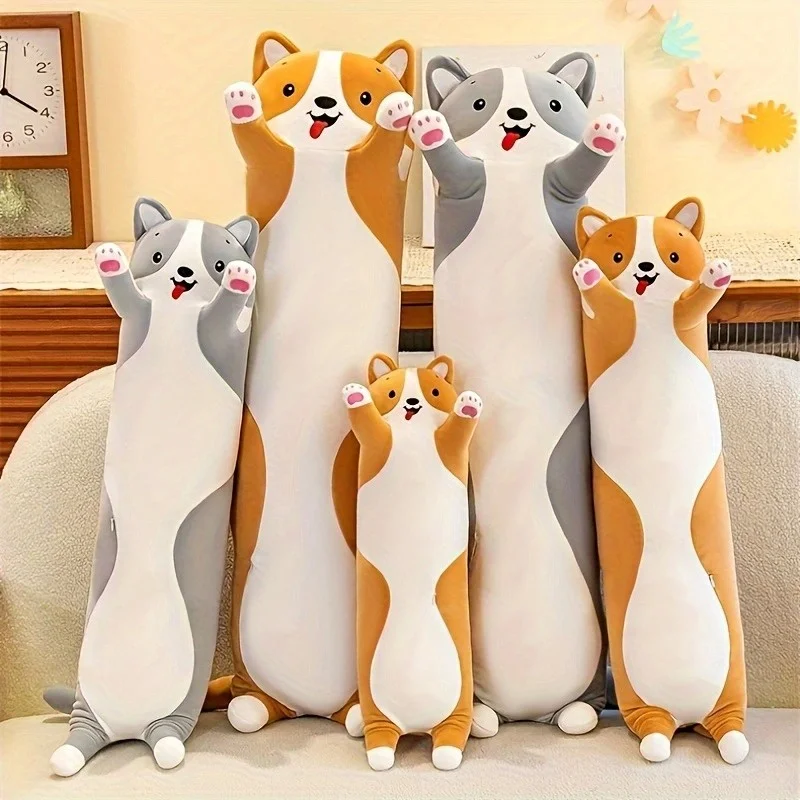 Giant Shiba Inu Plush Pillow - Soft Cartoon Dog Hugging Pillow Animals Body Pillow