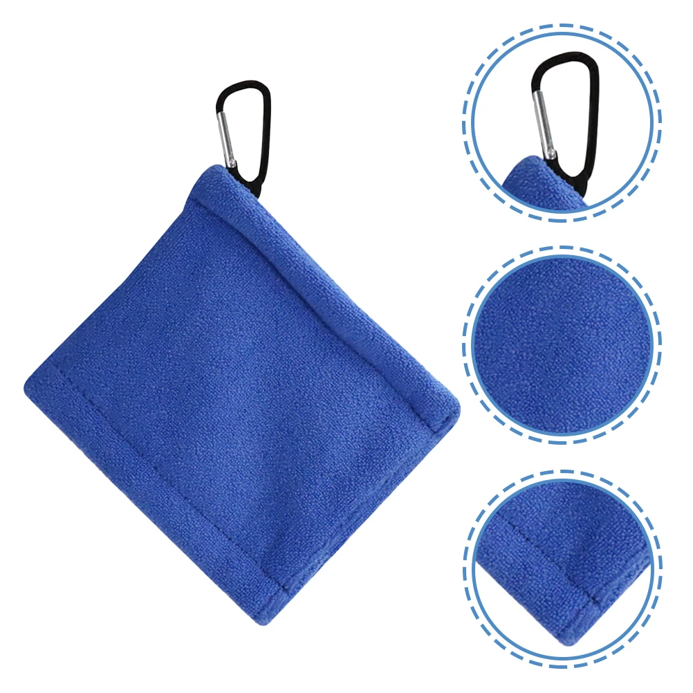 

Portable Golfing Wipe Towel High Quality Dirt Remover for Golf Balls Compact Design Fits Any Bag Breathable Polyester Material