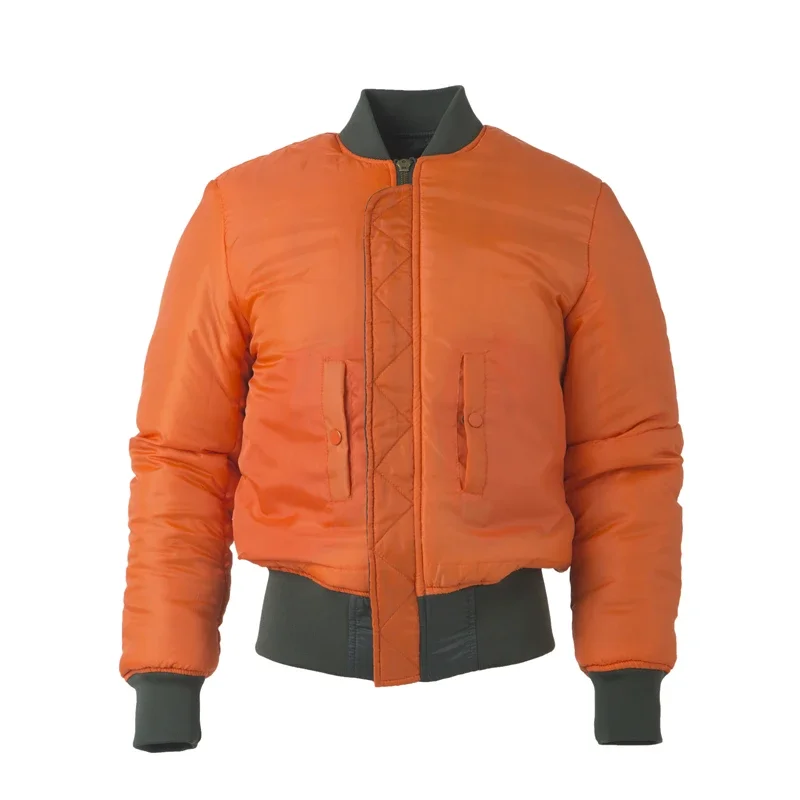 Windproof Winter Water Resistant US Army Military Air Force Pilot Unisex Padded Ma1 Flight Jacket Coats for Men