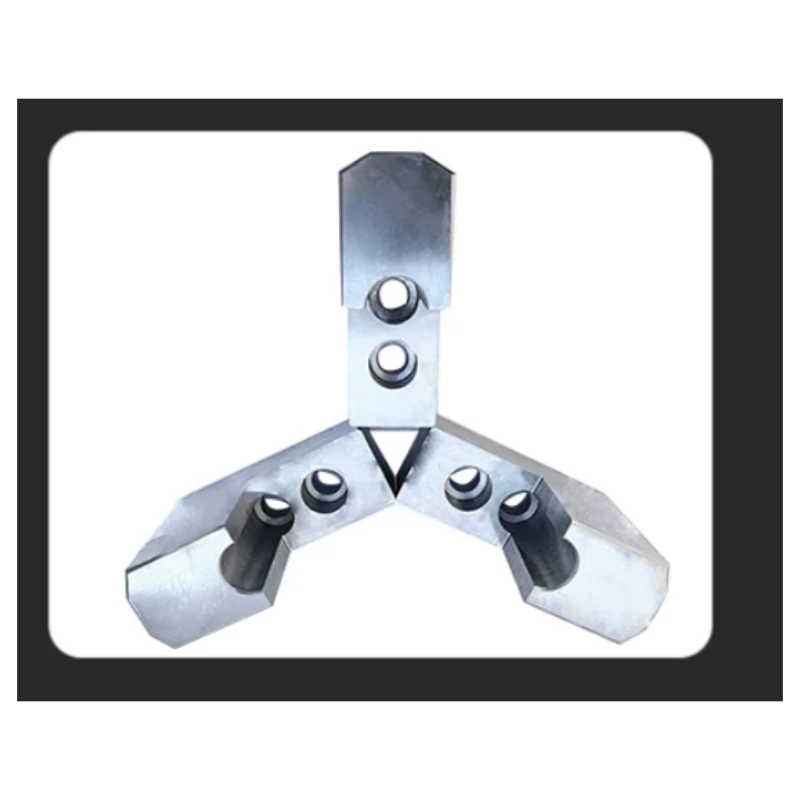 Suitable for L-shaped Jaw Hydraulic Chuck Three-jaw Heightened Reverse Jaw Hydraulic  Jaw 5 6 8 10 Inch Dual-purpose