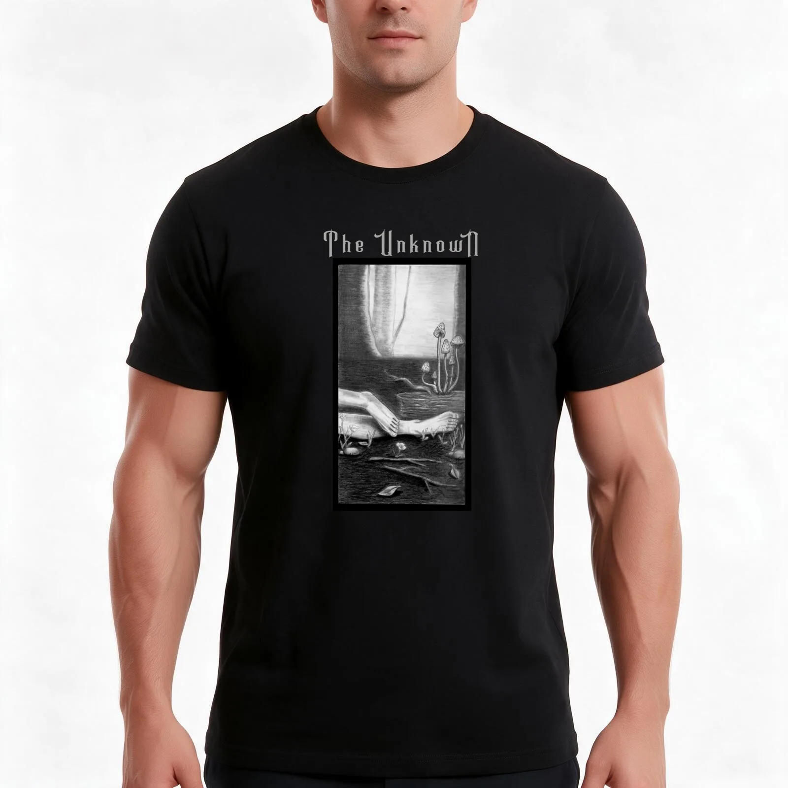 The Unknown (right) T-Shirt Summer Casual Cotton Tee Oversized Streetwear Tops Vintage Graphic Print Loose Fit Short Sleeve