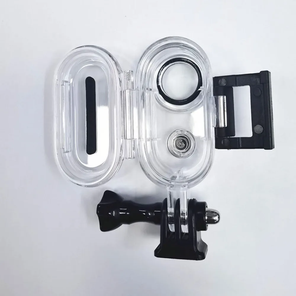 방수 카메라 케이스, Insta360 Go3 다이빙 하우징, 카메라 액세서리 교체 피팅, 투명 보호 쉘