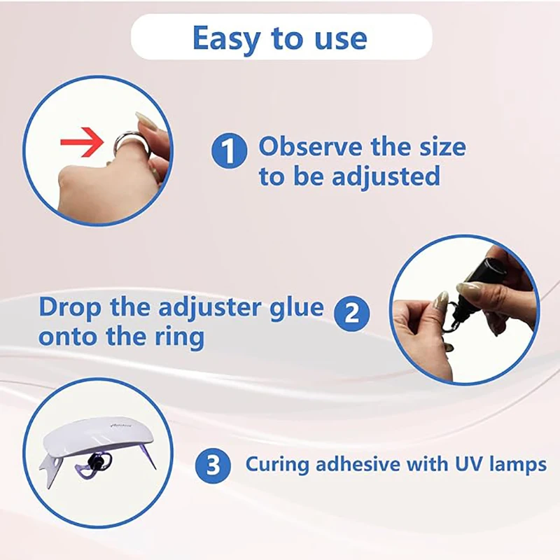 جديد غير مرئي واضح أدوات ضبط حجم الخاتم تشديد المخفض مجوهرات دعوى حلقة حجم يتقلص أدوات