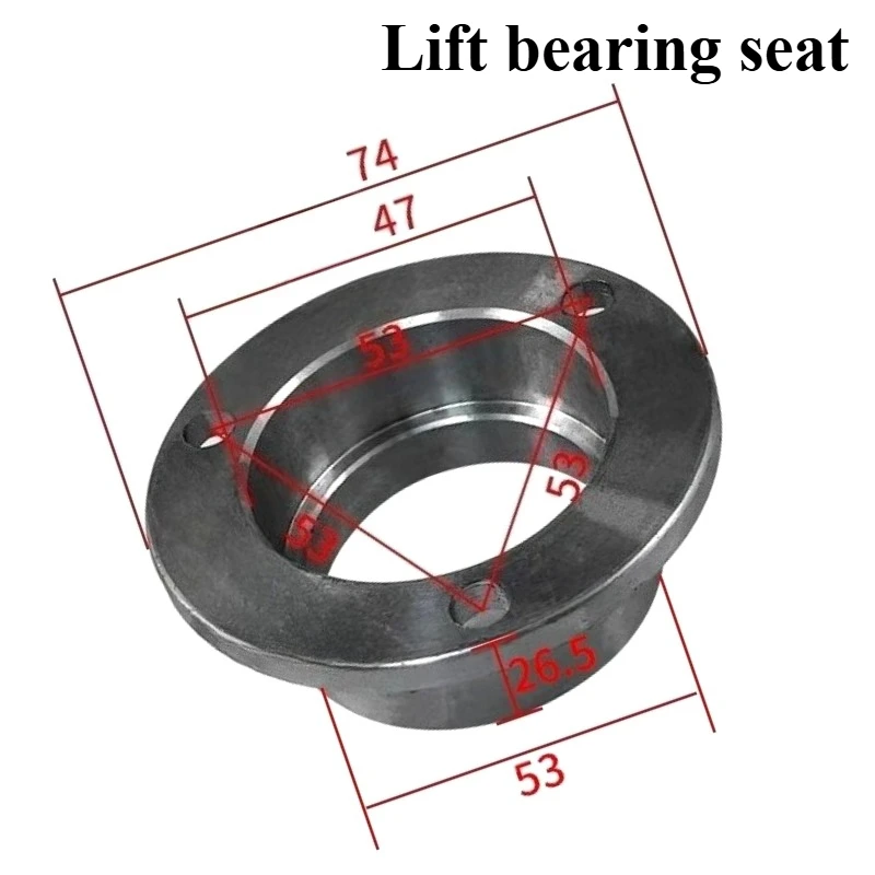 Suitable for Turret Milling Machine Accessories C85 Lifting Shaft Handle Coupling Teeth Z Axis Dial Bearing Housing Handle