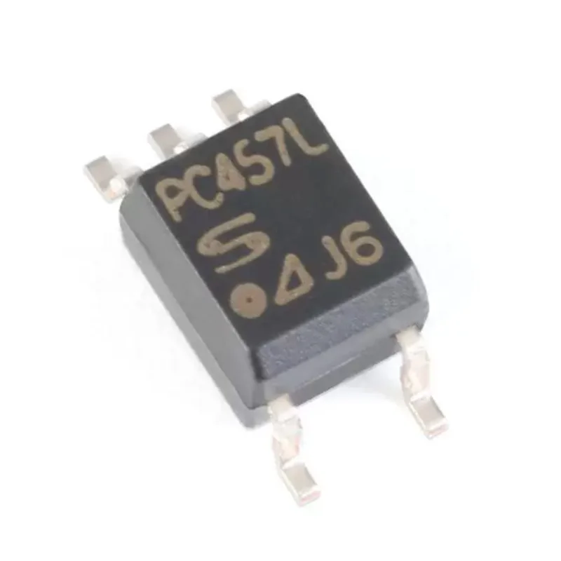 10Pcs New Original Pc457L0Nip0F Pc457L Sop-5 20V 3550Vrms High-Speed Photoelectric Coupler Chip