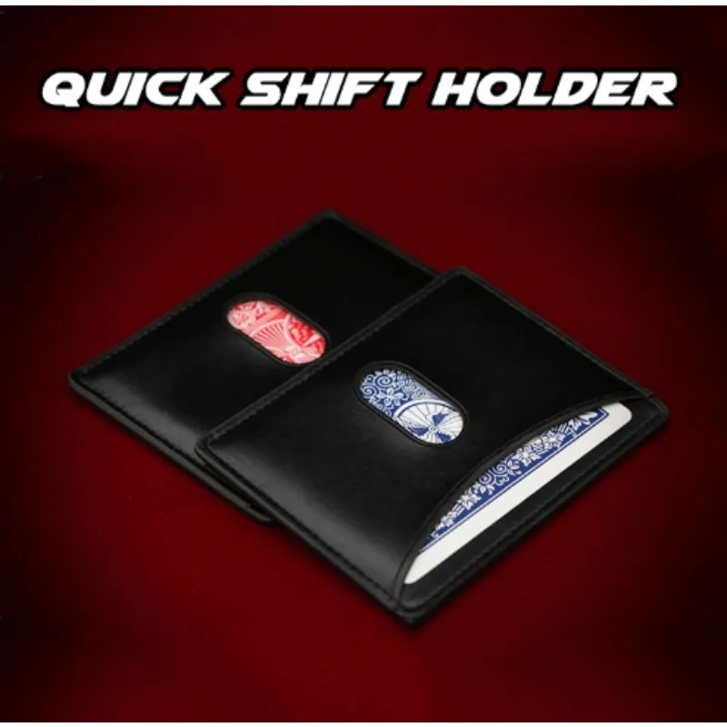 Quick Shift Holder The Ultimate Switching Card Wallet Magic Accessories Gimmicks Magician Street Magia Close Up Magic Tricks Fun