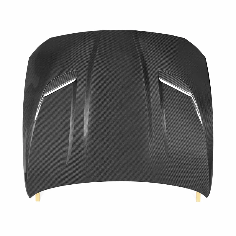 

High Quality CS Style Carbon Fiber Front Hood Cover for BMW 5 Series F10 2011-2017 Replacement Carbon Fiber Engine Hood