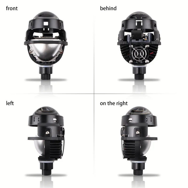 Upgrade Your Headlights with 2.5 Inch Bi-LED Projector Lens - 6000K Hi-Lo Beam with 9005 HB3 H4 H7 Lossless Base