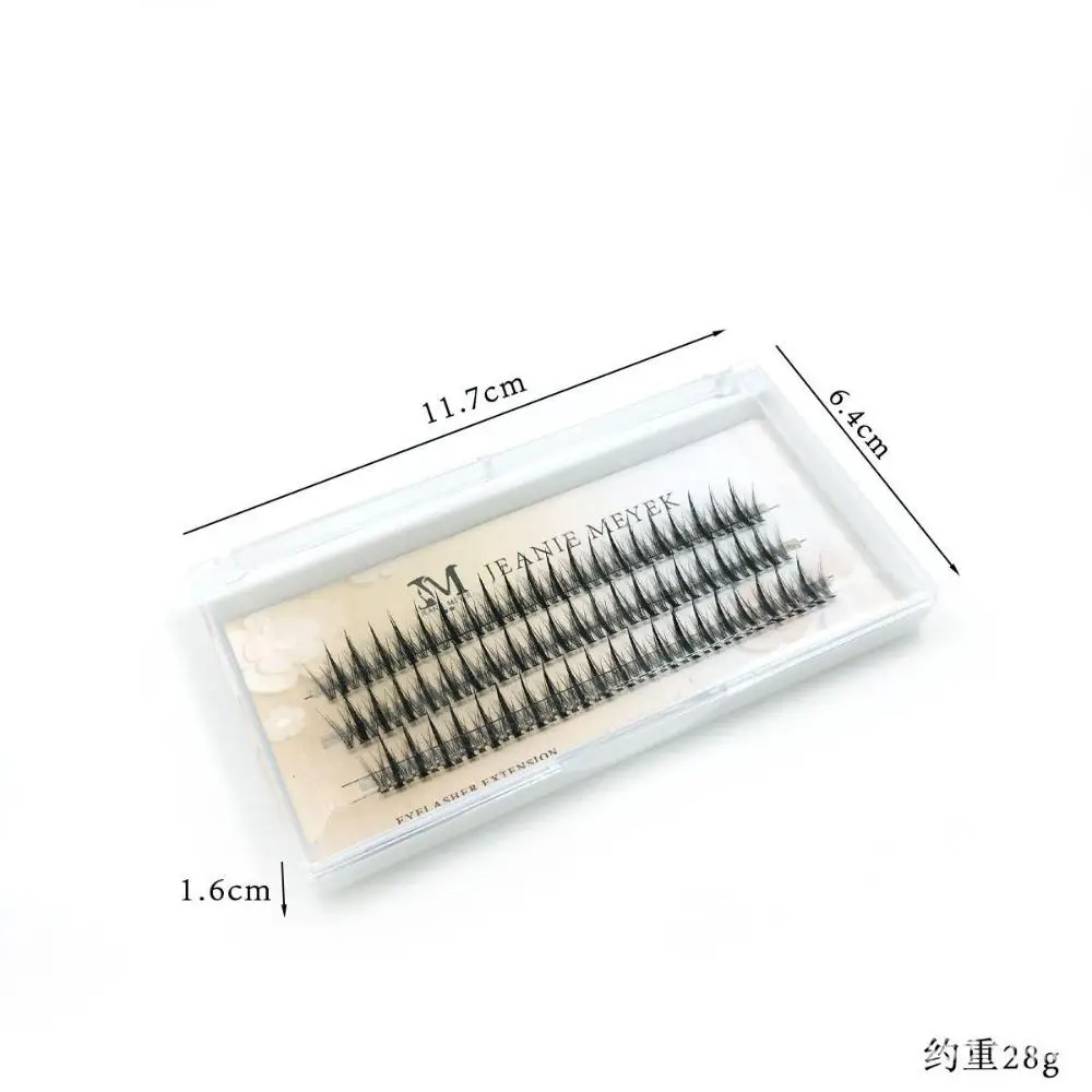 Mix Length Wispy Volume 0.07mm C Curl DIY Self-grafting Cluster Eyelash Extension Individual Eyelashes Natural Long