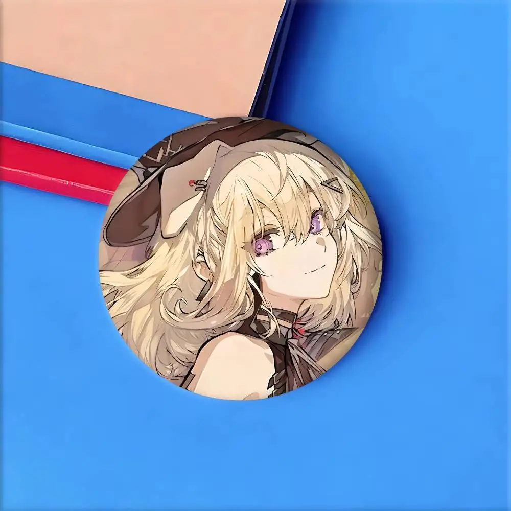 أنيمي لطيف فتاة B-BanG حلم Uika Misumi شارات شارة ليزر مستديرة الكرتون بروش الملابس ظهره اكسسوارات التلبيب