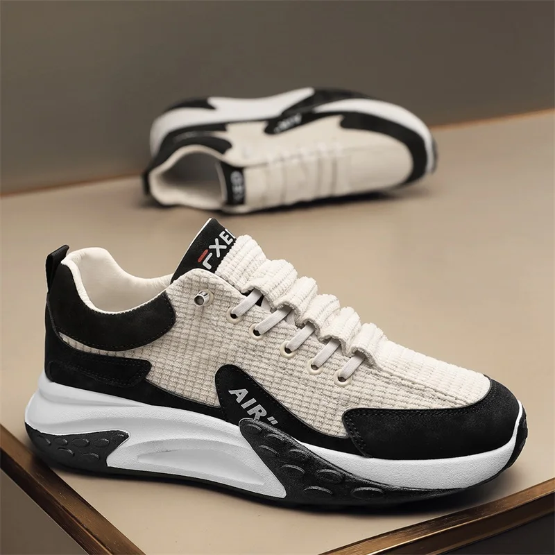 F TO AIR Trans Form Cross Border Men Shoes Breathable Fitness Shoes Men Fashion Sneakers Trend Lace-up Shoe Outdoor #YA5106