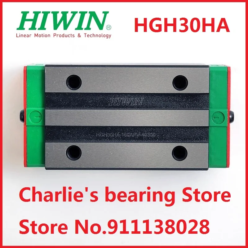 1pc 100% brand new original genuine Hiwin brand linear guide block HGH30HA