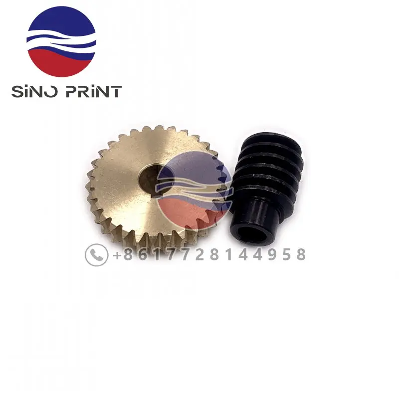 1 مجموعة الملطف محرك الأسطوانة المياه دودة والعتاد صنع في الصين للرجل رولاند 300 قطع غيار ماكينات الطباعة #4