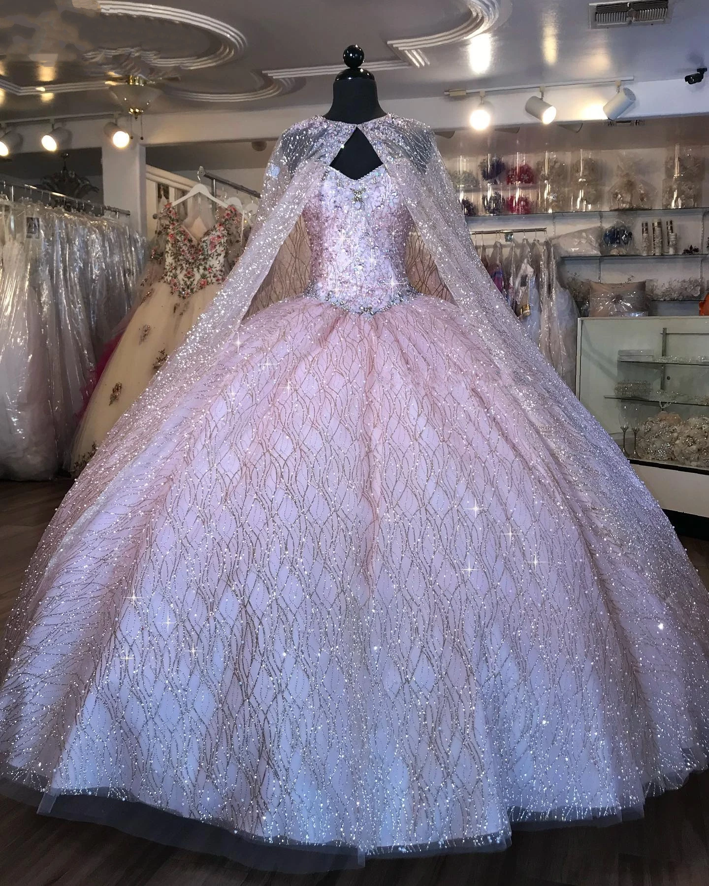 Vestido de lentejuelas brillantes para quinceañera, 15 años, 2022