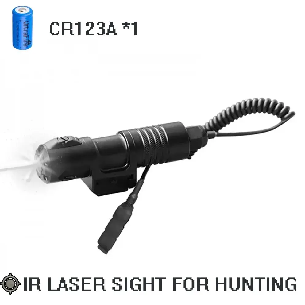 Adjustable Power Laserspeed IPX8 Waterproof Tactical Metal Aiming Laser Dot IR Pointer Sight Laser Scope For Rifle AR15