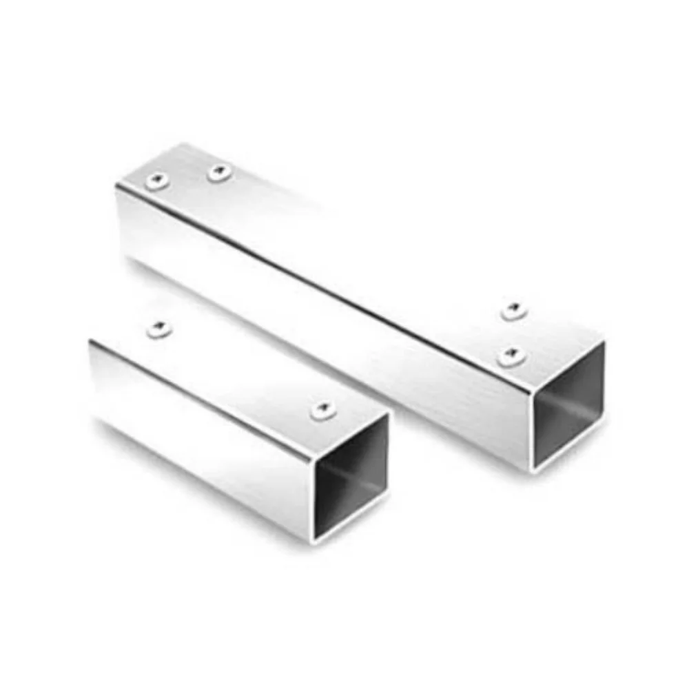 20X20/25x25/30x30mm Square Pipe Connector Stainless Steel 2 Way Pipe Connection Clothesline Shelf joints Square Pipe Fitting
