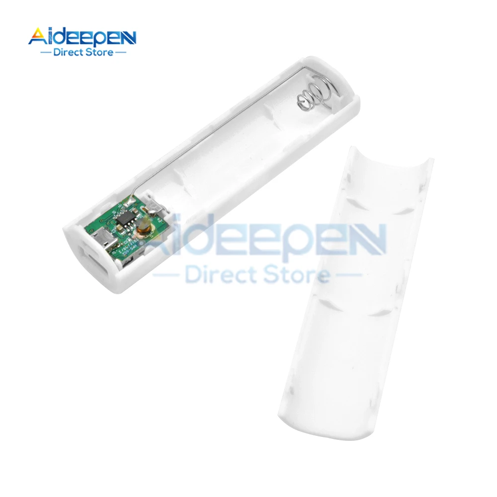 1 * 18650 Чехол для аккумулятора с 1 USB-портами, свободная сварка, держатель для аккумулятора «сделай сам», коробка для хранения, зарядка телефона, аварийное использование