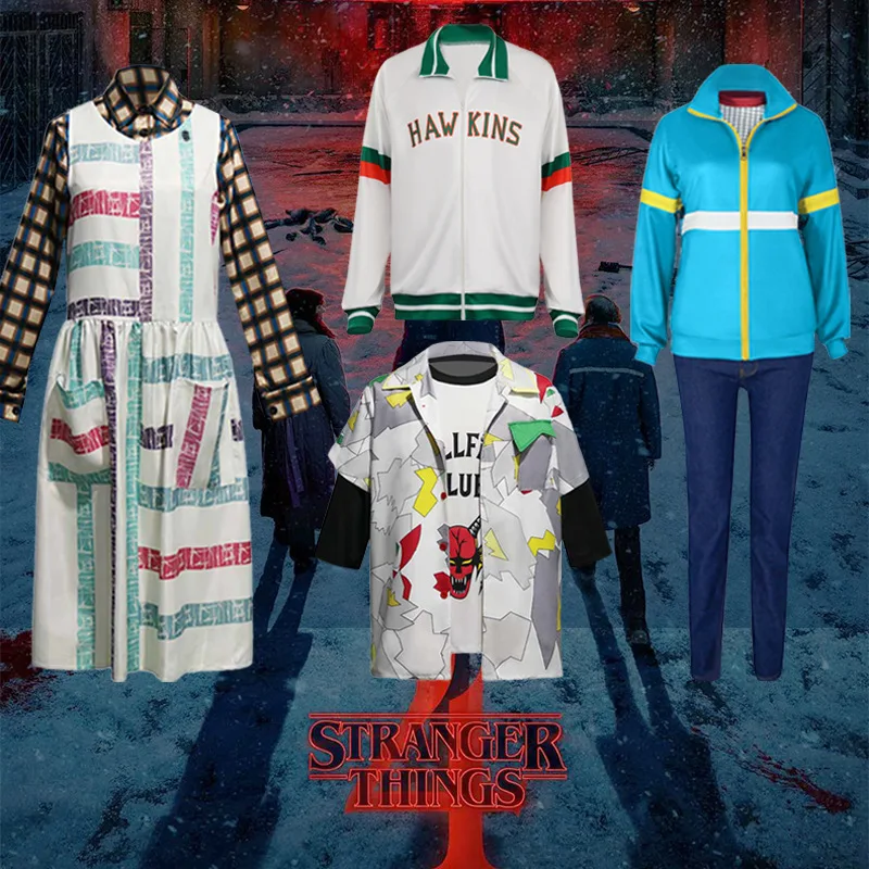 

Cosplay Costumes For The Fourth Season Of The American TV Series "Stranger Things"