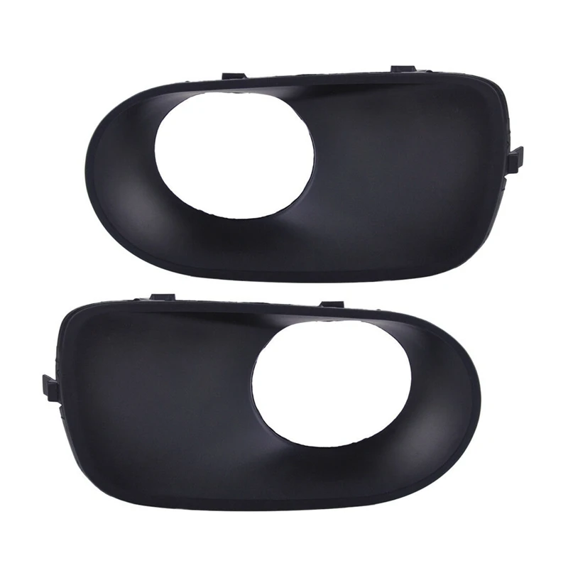 

1Pair Left & Right Front Bumper Fog Light Lamp Cover Trim Bezel 51117129299 51117129300 For -BMW X5 E53 2003-2006