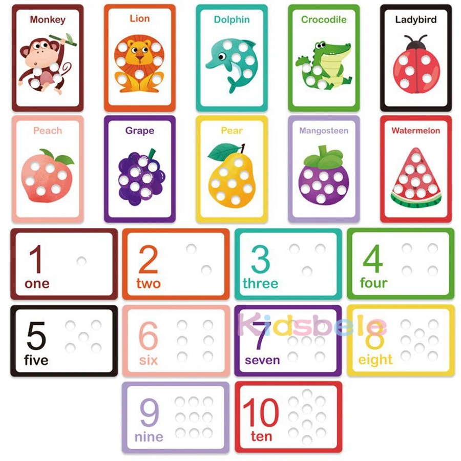 Clip Auf Perlen Holz Perle Farbe Sortierung Spielzeug Cartoon Passenden Brettspiel Frühes Lernen Mathematik Pädagogisches Spielzeug Für Kleinkinder