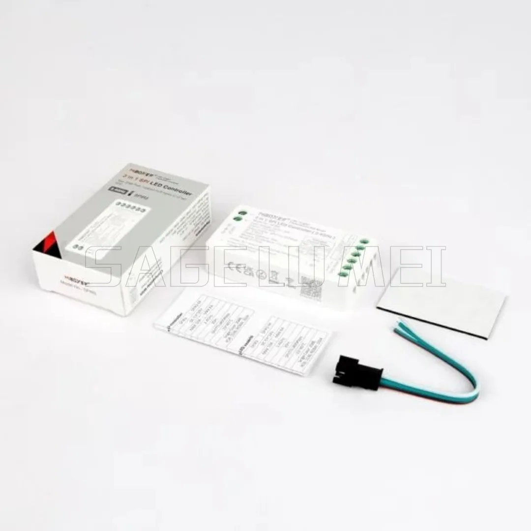 Miboxer SPIR3 3 in 1 ( Single color+RGB+RGBW ) SPI LED Controller B6 2.4G SPI Panel Remote for WS2811 WS2812 WS2815 LED strip