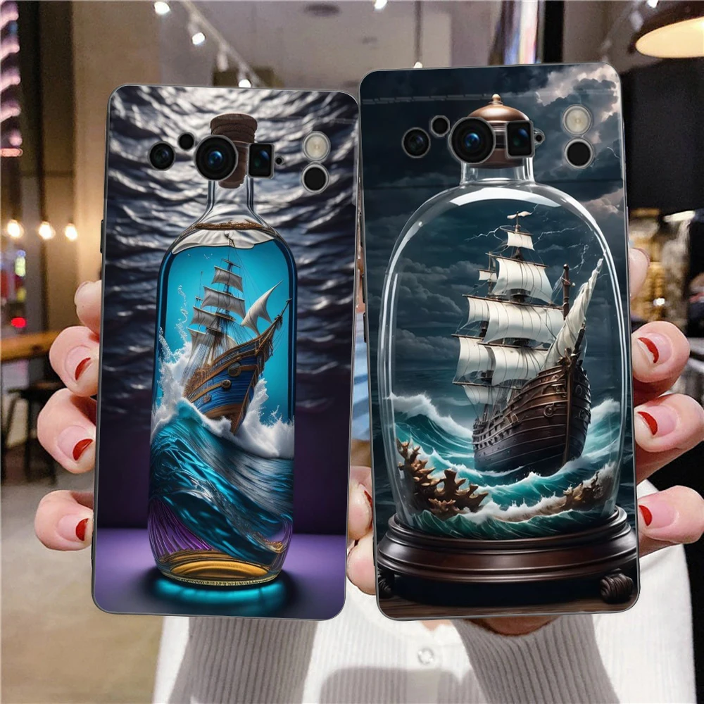 Funda de teléfono a prueba de golpes, carcasa de silicona suave para Google Pixel 8, 7, 6, 7A, 6A Pro, 5G, 5G