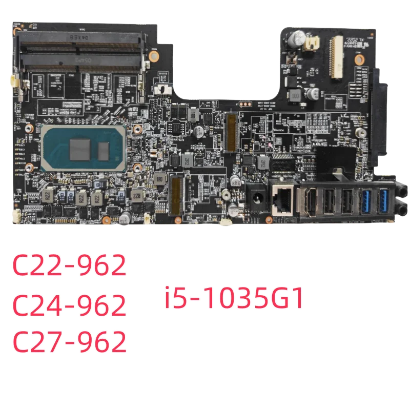 

For Acer Aspire C22-962 C24-962 C27-962 All in One Motherboard AX1E_MAIN_PCB DBBE311001 With i5-1035G1 CPU DDR4 Motherboard