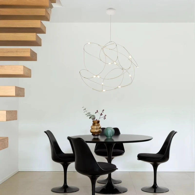 

Moooi Flock Chandelier Modern LED Firefly Pendant Lights for Hotels Villas Restaurants Living Room designer Pendant lamp