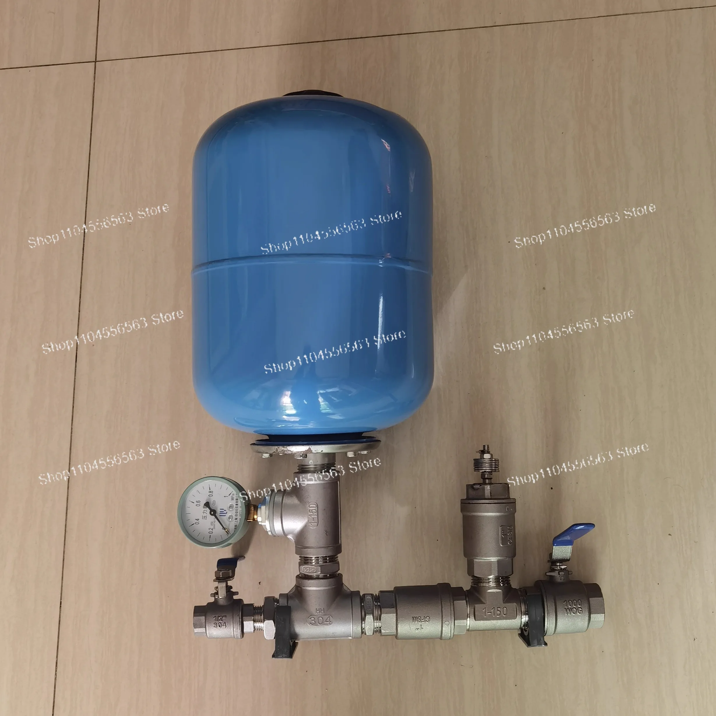 1 Inch 304 Stainless Steel Water Hammer Pump - Electricity & Fuel-Free, High-Lift, Self-Priming Hydraulic Ram
