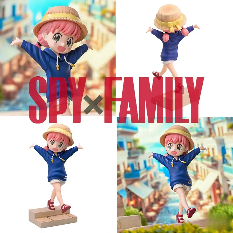 Bandai SPY×FAMILY anime figure Anya Forger action figure the girl in the hat model christmas gifts model doll decoration toys