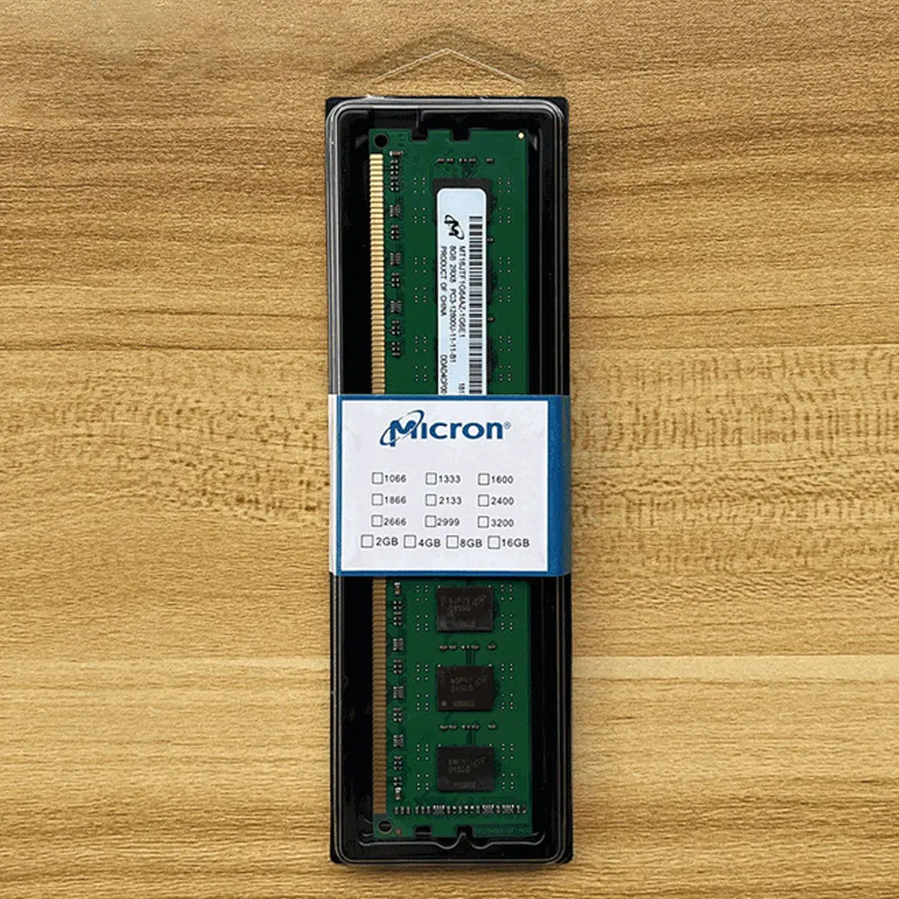 크루셜 마이크론 메모리 데스크탑 RAM DDR3 DDR3L 4GB 8GB 1600MHz 1333 1866MHz DIMM 메모리 PC3L-12800U 14900U 204핀 1.35V 1.5V RAM
