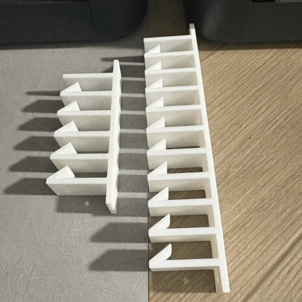 3D Printed Crisper Lid Storage Rack Wall Mounted Space Saving Box Lid Storage Rack Plastic Mold Resistant