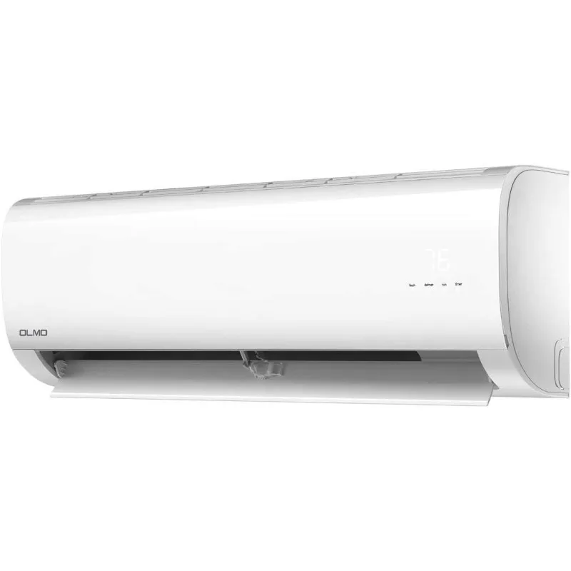 OLMO Alpic 9,000 BTU, 208/230V Ductless Mini Split Air Conditioner Heat Pump with 16ft Installation Kit