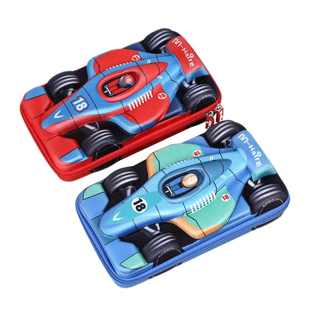 Creative Pencil Case 3d Motorcycle Car Zipper Pen Bag Stationery Organizer Storage Pouch For Students Gifts