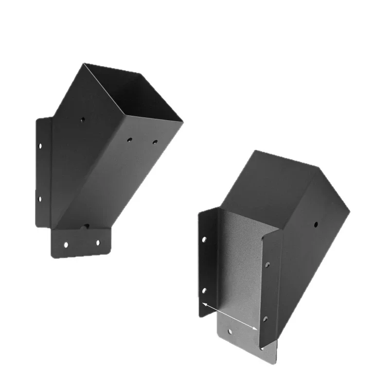 4 awning brackets, reinforced 45-degree angle awning brackets for 4 inches by 4 inches