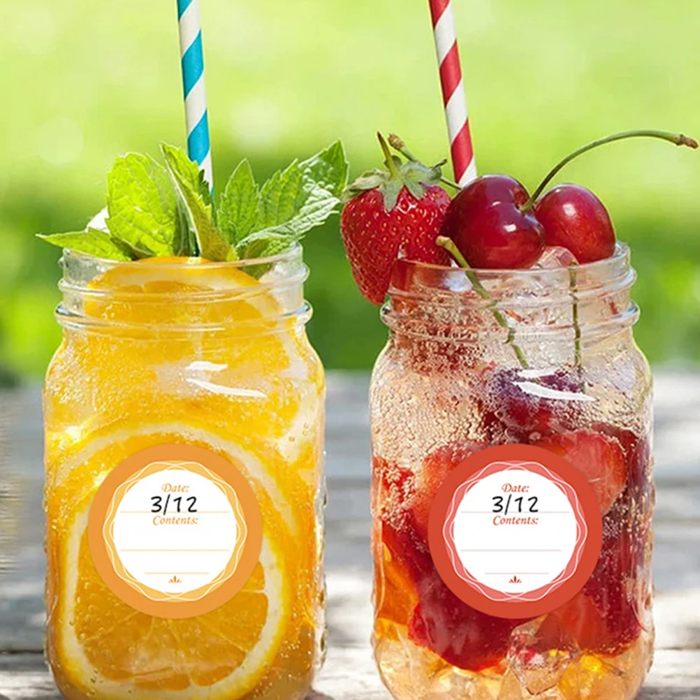 

60Pcs Waterproof Date Labels Multi-Function Label Stickers for Food Containers Bags Boxes Home Office Convenient Organization